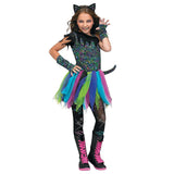 Rainbow Cat Girl'S Halloween Fancy-Dress Costume for Child, M