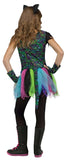 Rainbow Cat Girl'S Halloween Fancy-Dress Costume for Child, M