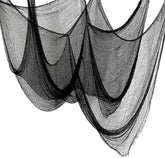 5Pcs Halloween Creepy Cloth Black 30×72Inch - Halloween Decorations Clearance - Creepy Spooky Halloween Decorations Outdoor Indoor