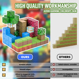 75 Pcs Magnetic Blocks-Build Set for Boys & Girls Age 3+, Sensory Toys for Toddlers Gifts Construction Toys