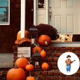 Dueling Hallowen Animated Banjo Skeletons, Set of 2