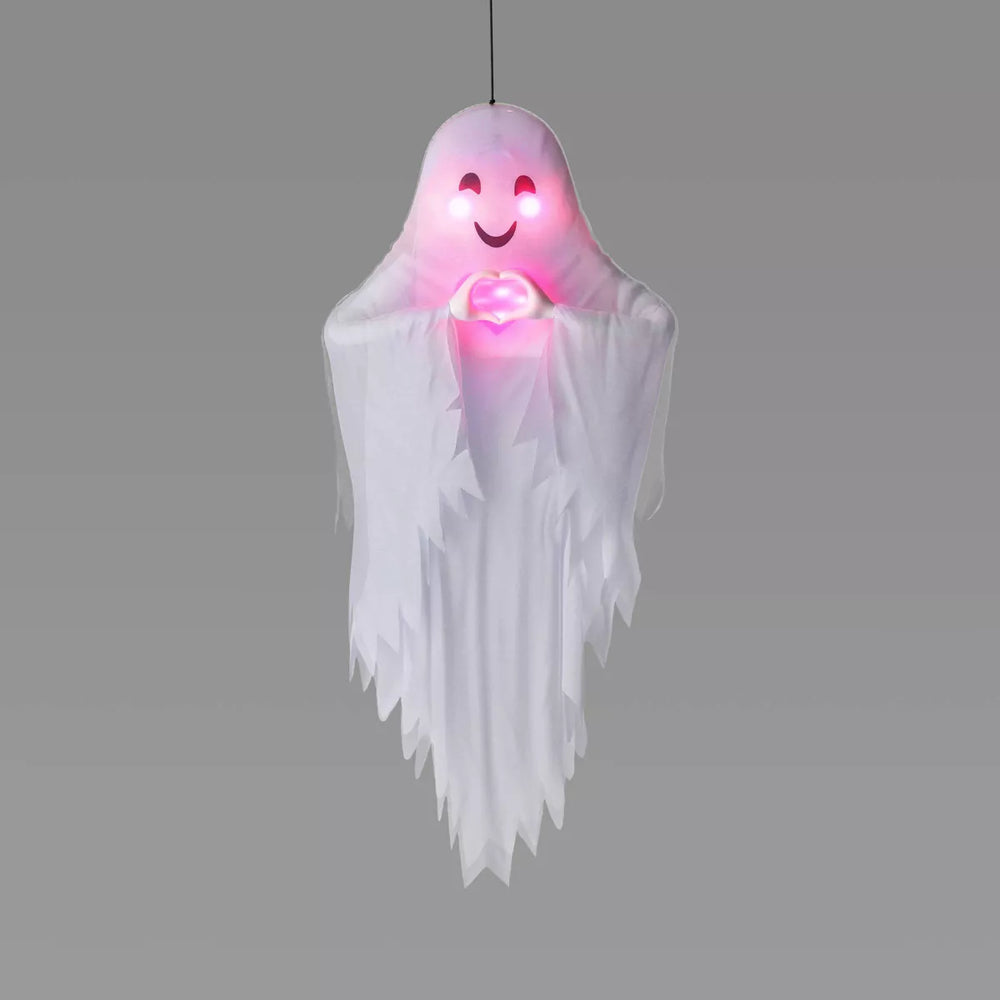 42" Beating Heart Ghost Halloween Decorative Prop White - Hyde and EEK! Boutique™