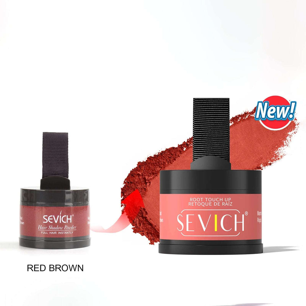 Red Brown Hairline Powder - Instant Coverage | 14-Hour Wear in vibrant tone for bold hairline enhancement and long-lasting wear.