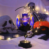 Led Halloween Wrought Iron Witch Modeling Lamp Atmosphere Decorative Lamp
