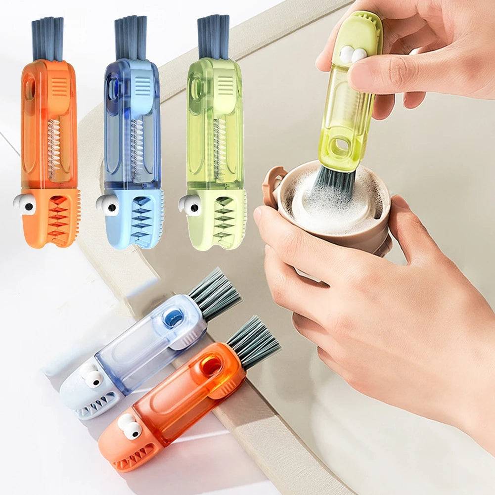 3 in 1 Cup Lid Gap Cleaning Brush