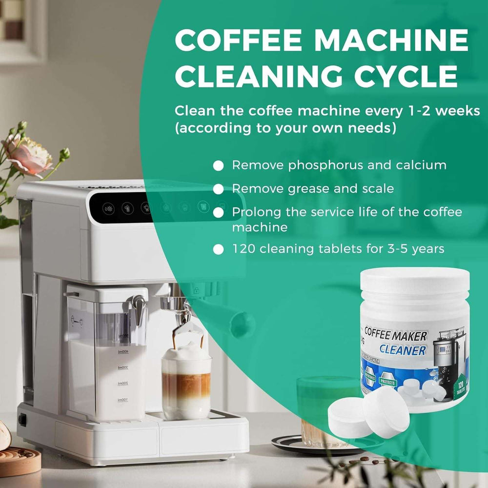 120 Tabs Coffee Maker Cleanerespress