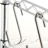 30 Pack Heavy Duty S Hooks Pan Pot Holder Rack Hooks Hanging Hangers S Shaped Hooks for Kitchenware Pots Utensils Clothes Bags Towels Plants