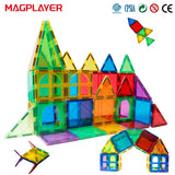 Magnetic Building Blocks Children DIY Games Montessori Educational Toys Construction Sets Magnet Tiles for Kids Gift