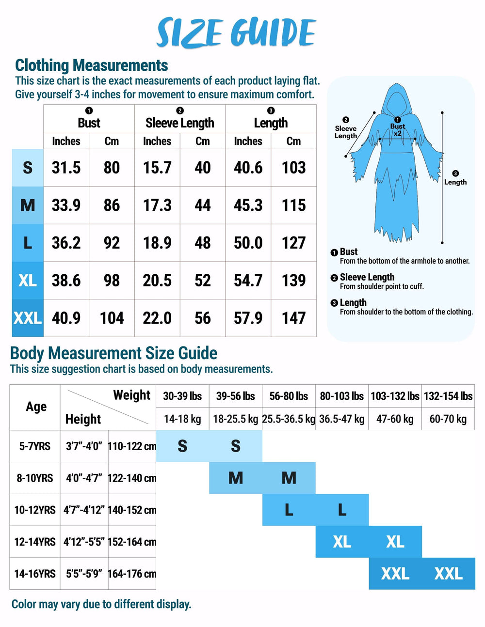 Child Glowing Eyes Grim Reaper Costume, Phantom Costume for Kids Halloween Fancy Dress up 5-12 Years