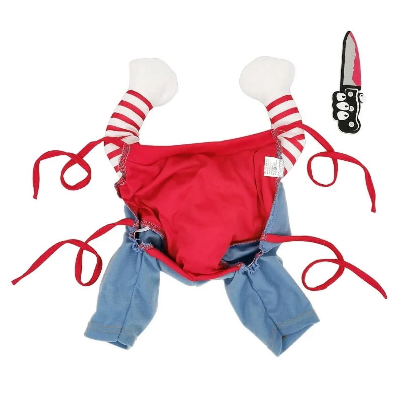 Pet Halloween Ghost Clothes Creative Halloween Christmas Pet Clothes Funny Dog Clothes M