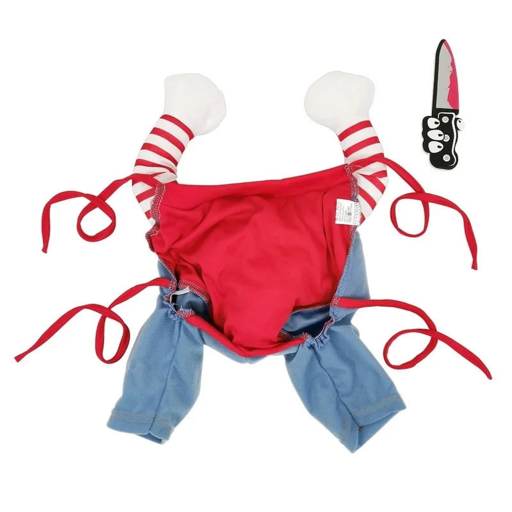 Pet Halloween Ghost Clothes Creative Halloween Christmas Pet Clothes Funny Dog Clothes M