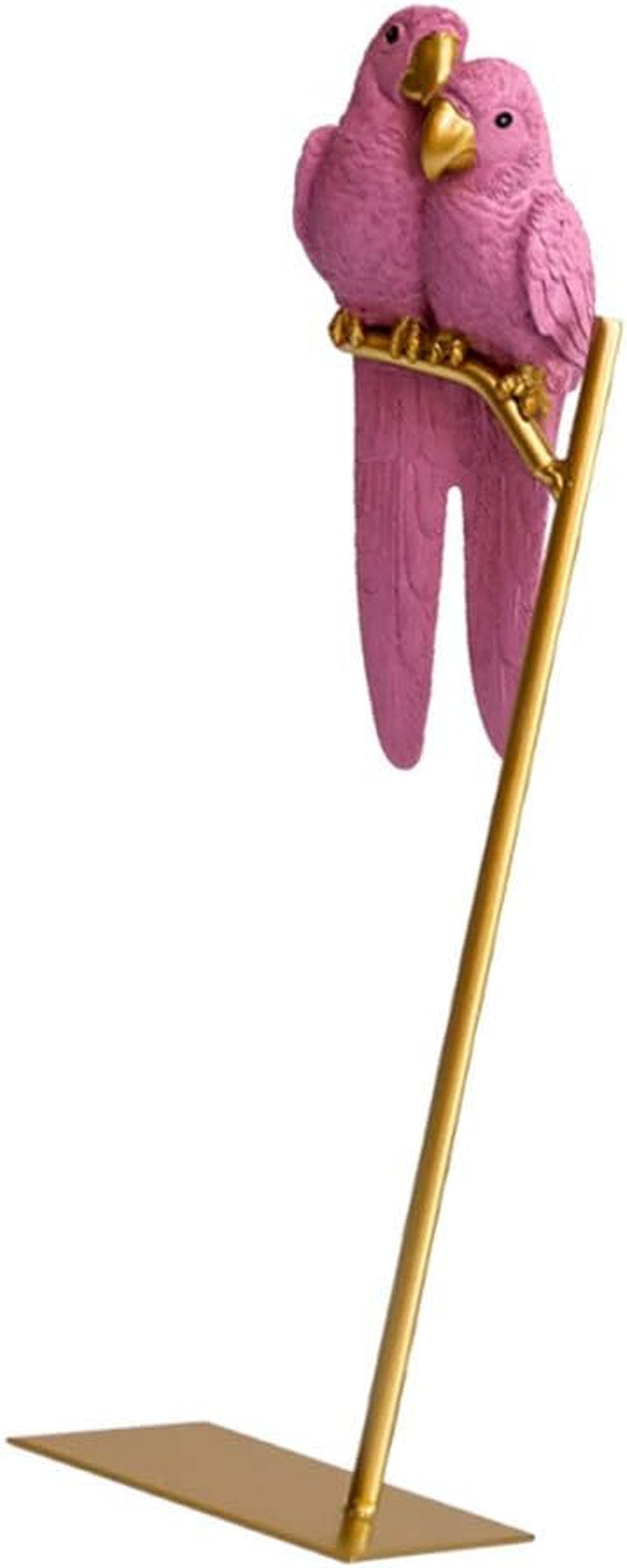 Couple Parrot Ornament Fashionable Desktop Decoration Nordic Style Parrot Figurine for Home Office Living Room and Cafe Decor