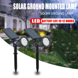 Solar Spotlight Outdoor Garden Lawn Light Waterproof Floor Insert Light Courtyard Decoration Landscape Atmosphere Tree Light