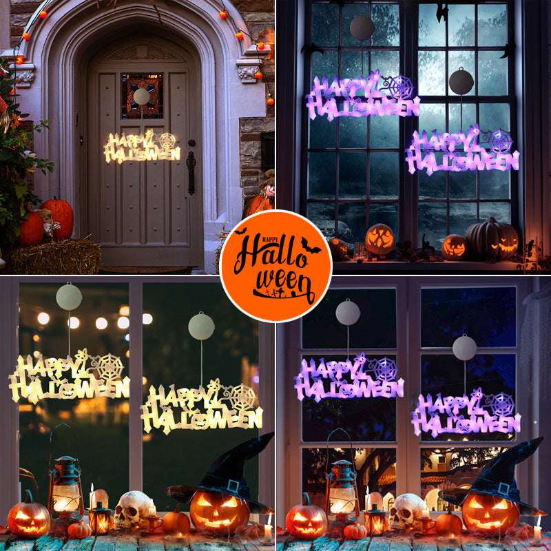 Halloween Decorative Light Door Plate Decorative LED Pendant