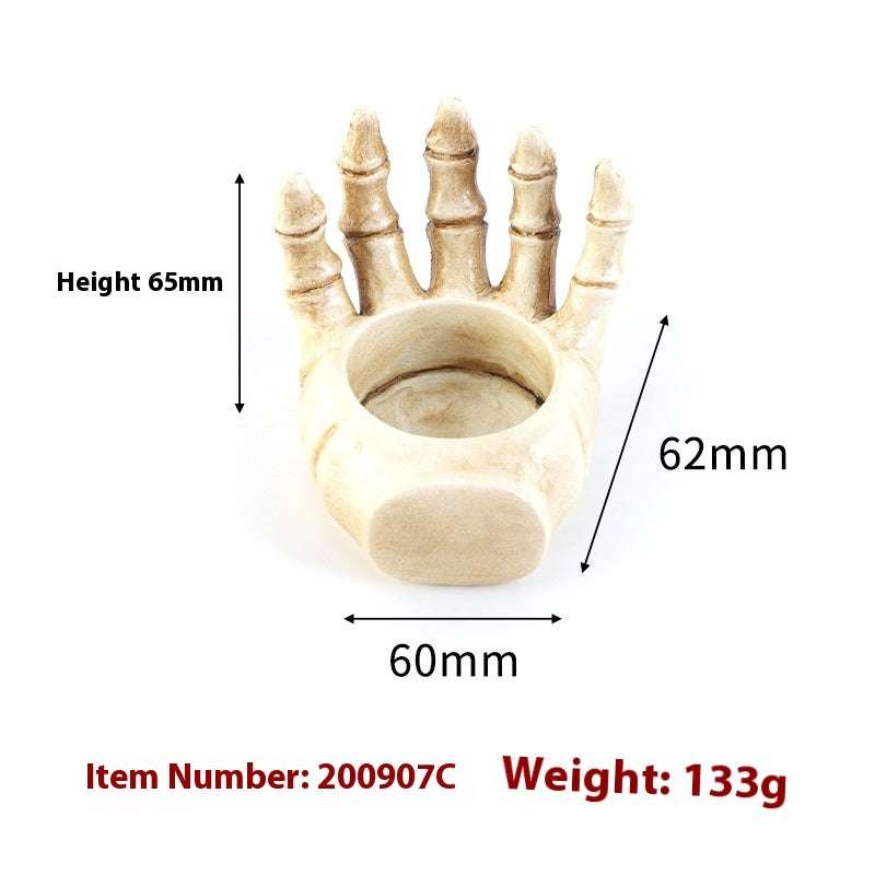 Halloween Pumpkin Candle Holder Creative Decorative Candlestick