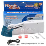 101 Handheld Portable Sewing Machine, Lock Edge Sewing, Small Mini Wireless Home Electric Sewing Set, Home Tools