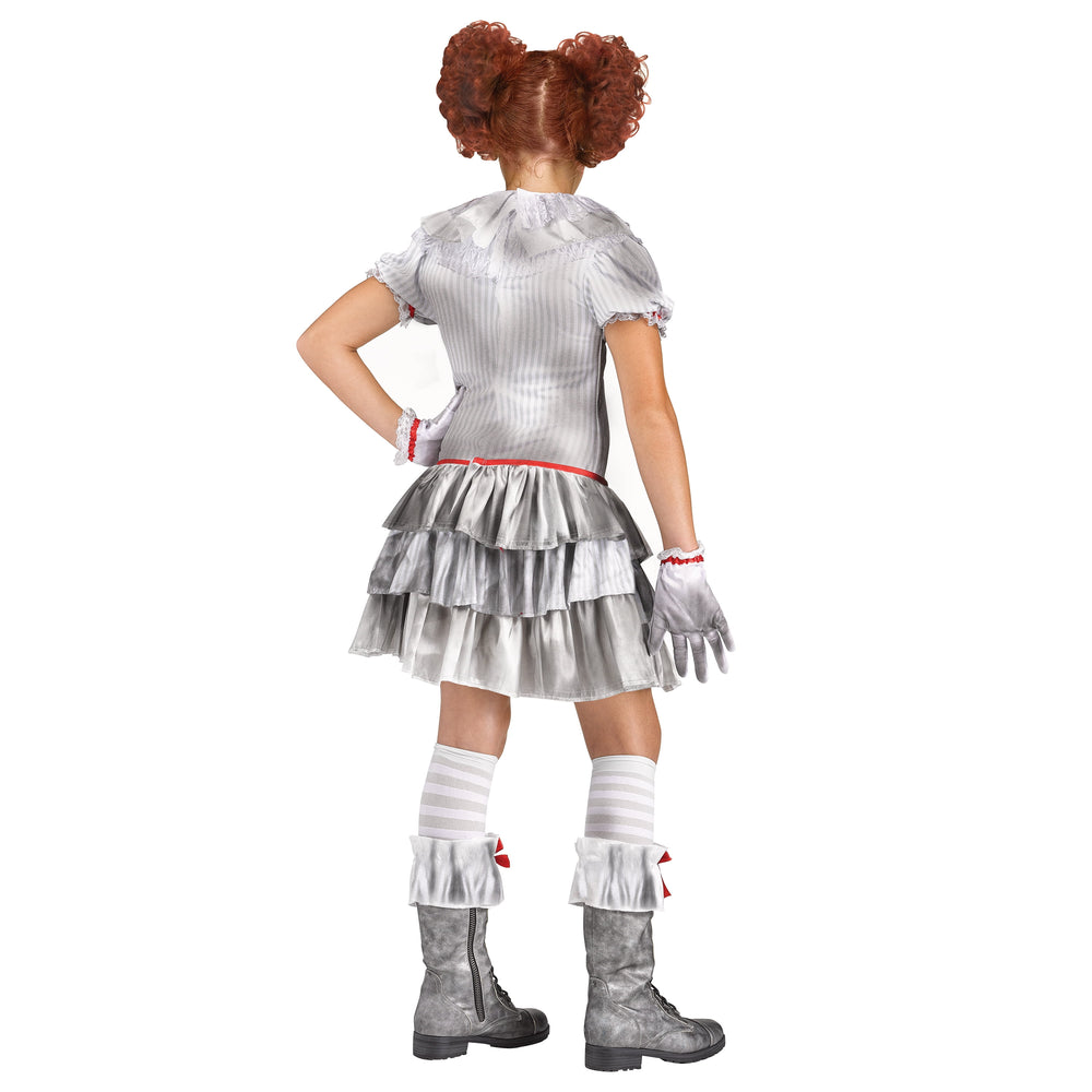 Carnevil Clown Halloween Costume for Children, Girls' Size XL (14/16), by Way to Celebrate