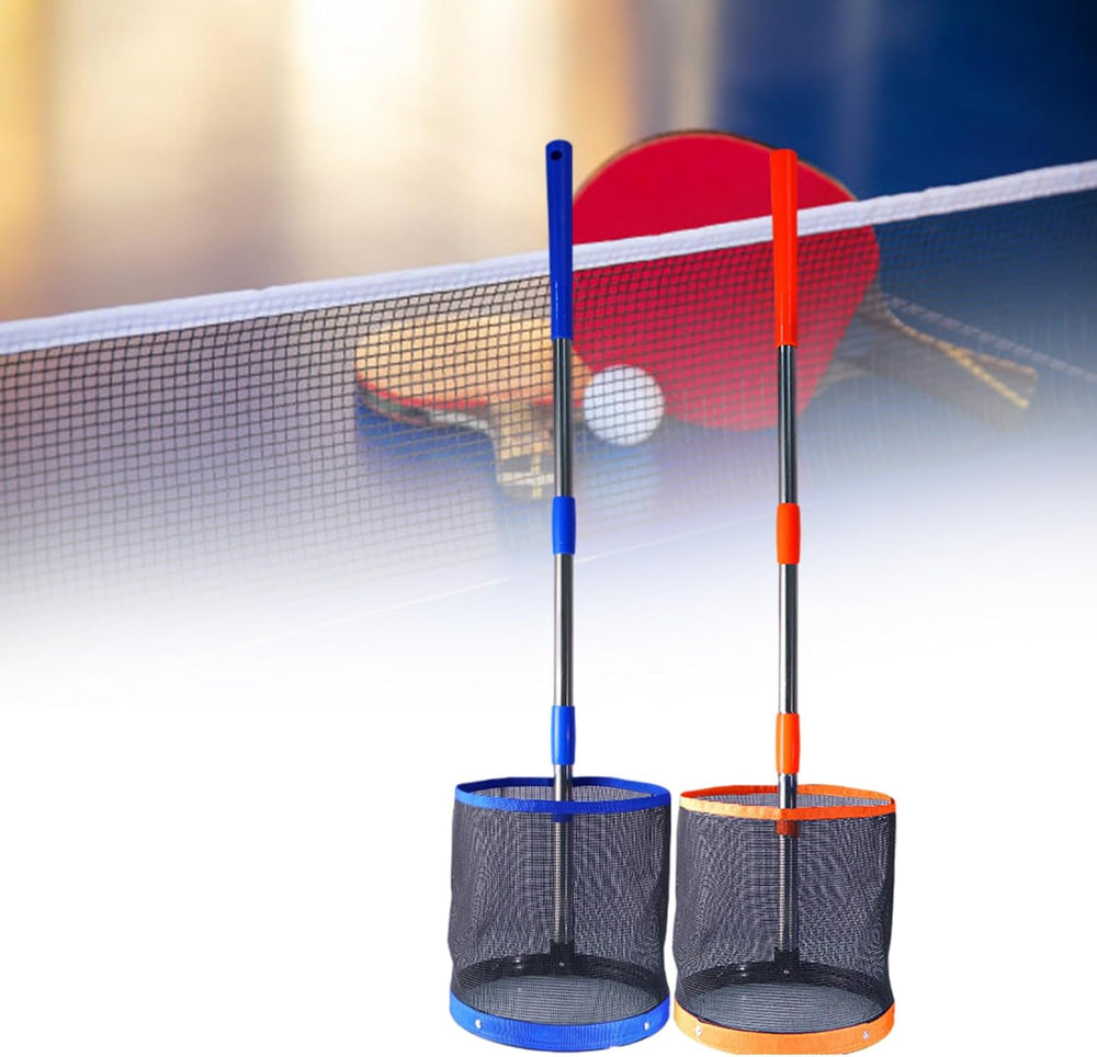 Table Tennis Tennis Pickers Bucket Portable Table Tennis Retrievers Adjustable Pingpong Tennis Pickers Collector Easy to Use