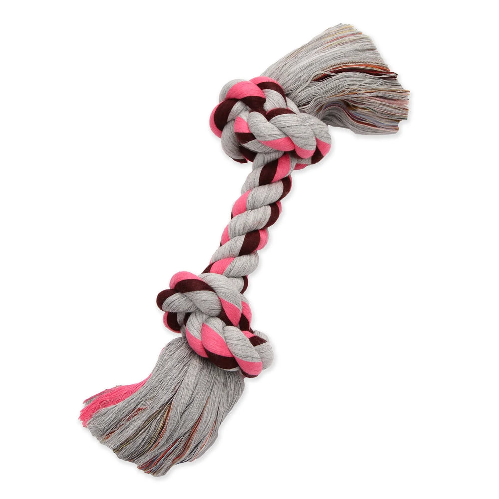Flossy Chews Cottonblend 5 Knot Tug Rope Dog Toy Extra Large 36", Assorted Colors